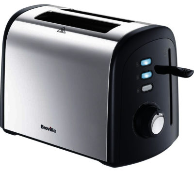 Breville VTT375 2-Slice Toaster - Polished Stainless Steel